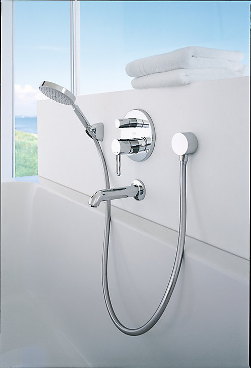 Support de douchette mural chromé Hansgrohe Porter'C