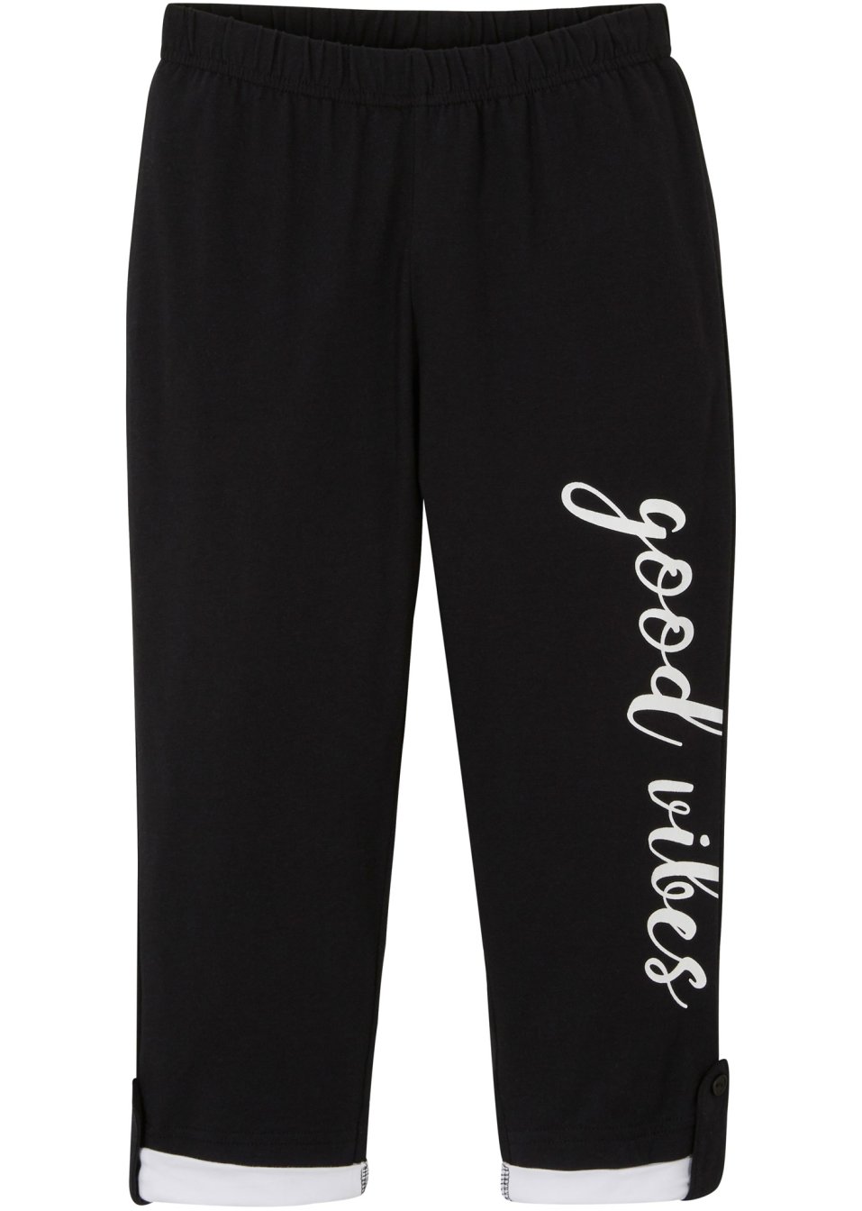 Legging 3/4 fille avec coton