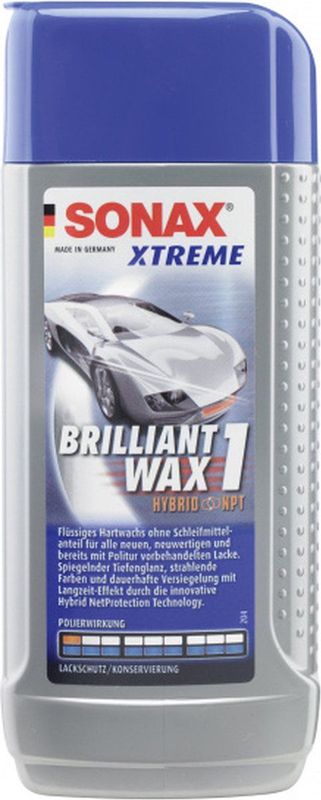 SONAX - XTREME Liquid Wax - Vloeibare Autowax - Carnauba - Bescherming