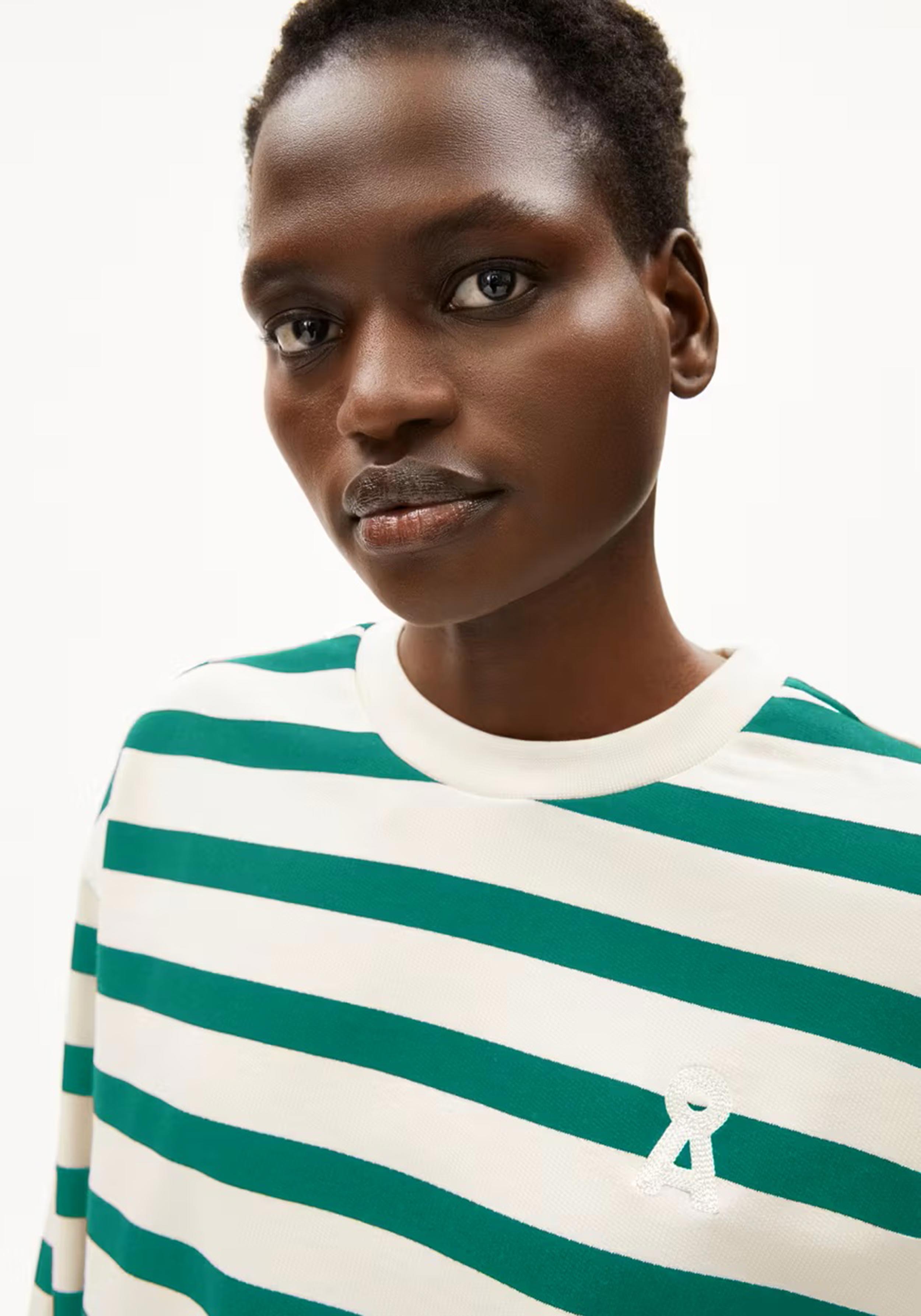 Armedangels Sweatshirt Iconic Å Frankaa Bold Undyed-Emerald Green
