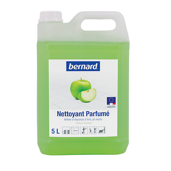 Nettoyant multi-usages parfumé HACCP Bernard pomme 5 L