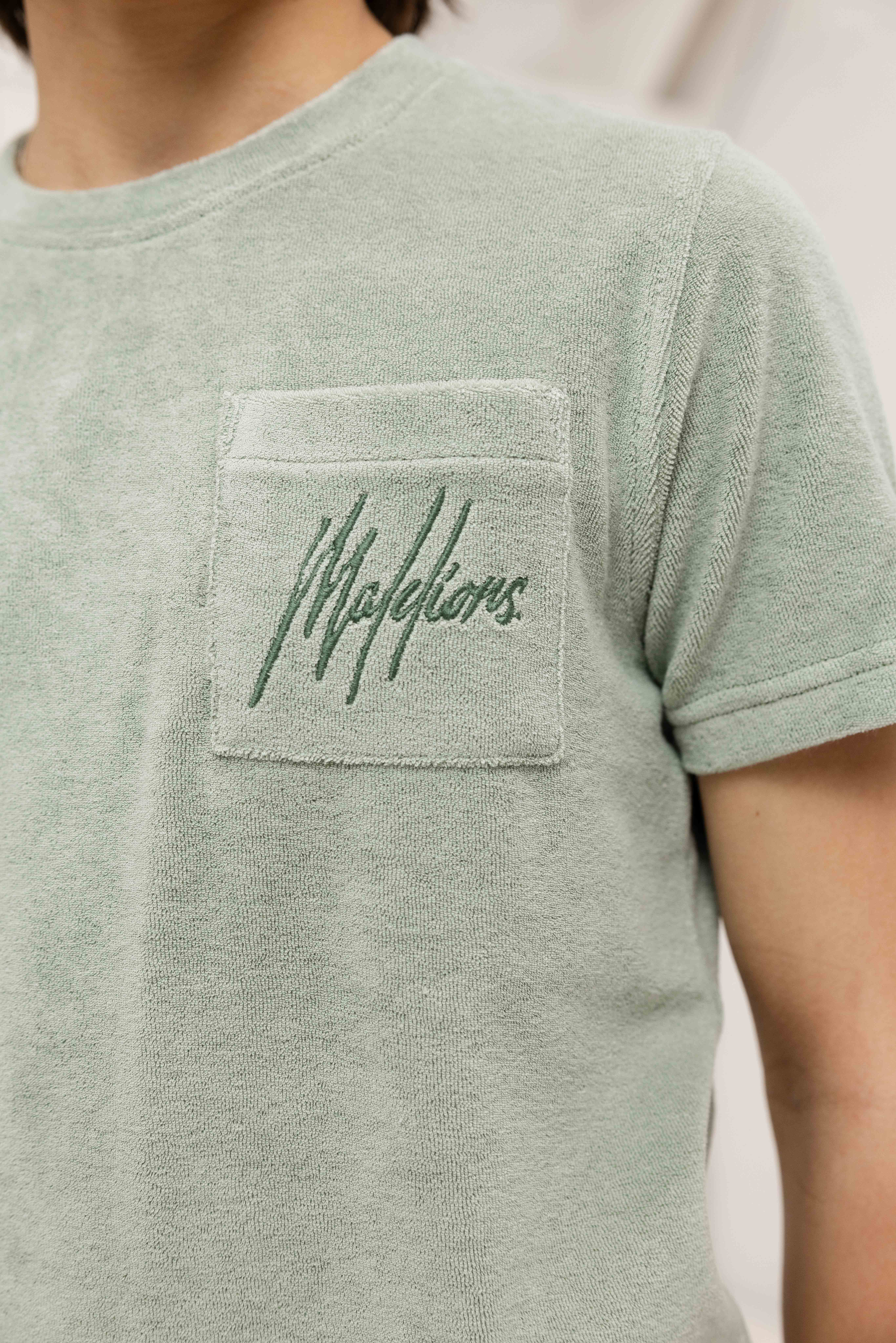 Malelions Signature Towelling Zomerset Kids Lichtgroen