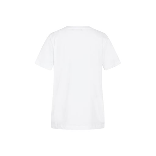 Bruuns Bazaar Carla Logo T-shirt, White, M