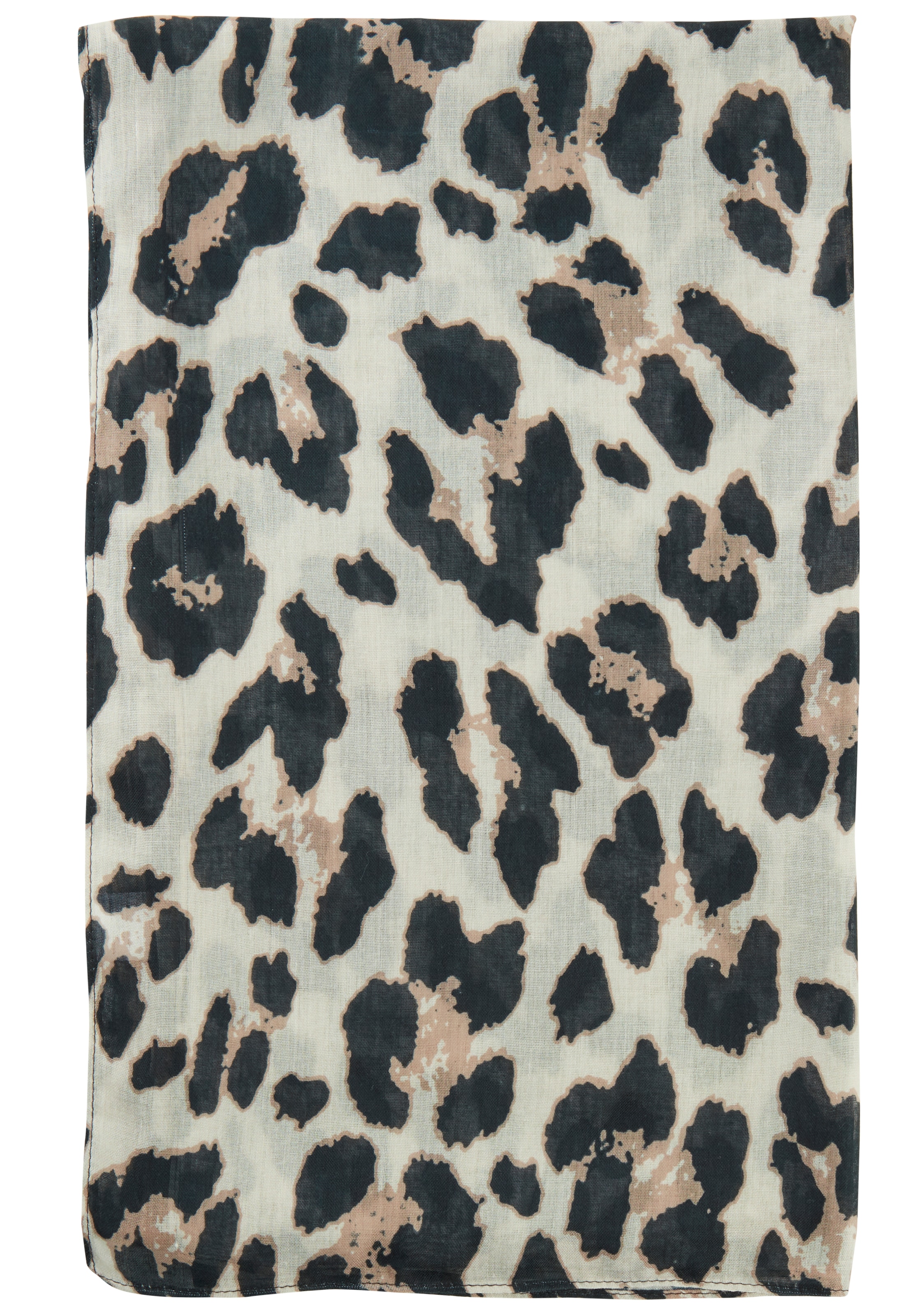 Laura Scott Modetuch , mit trendigem Leopard-Alloverdruck - NEW