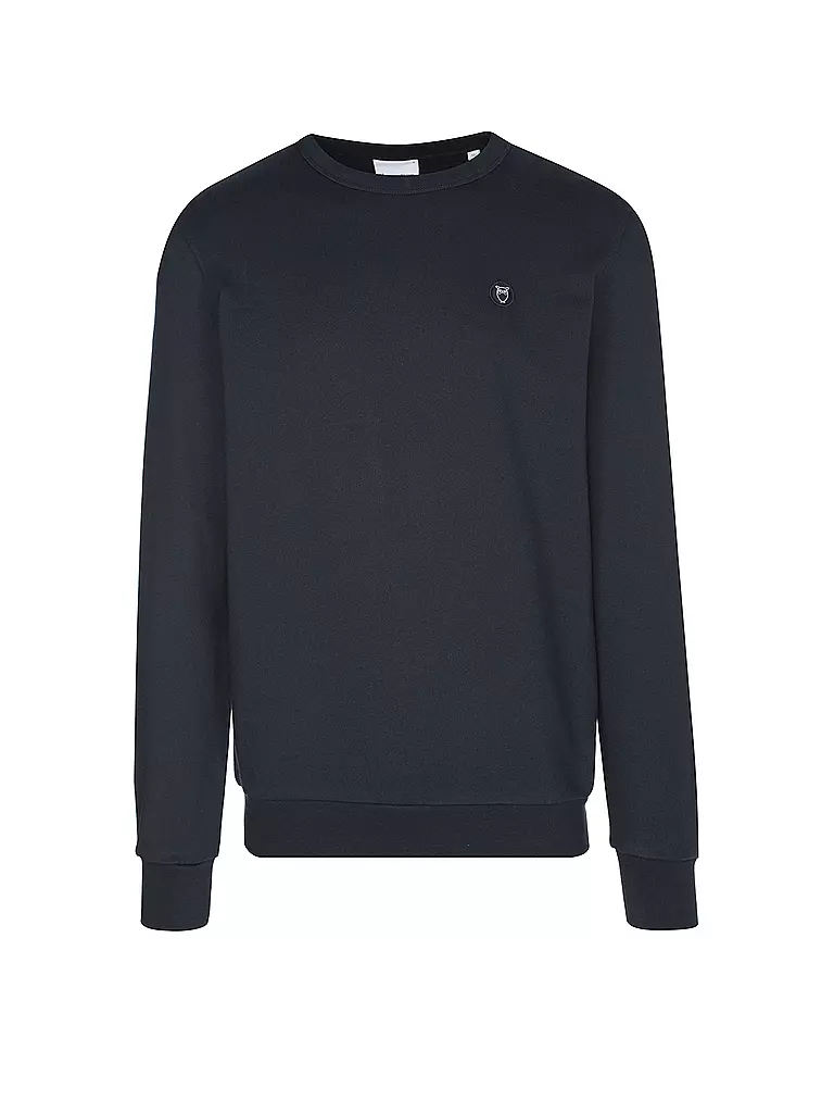 KNOWLEDGE COTTON APPAREL Sweater ERIK blau