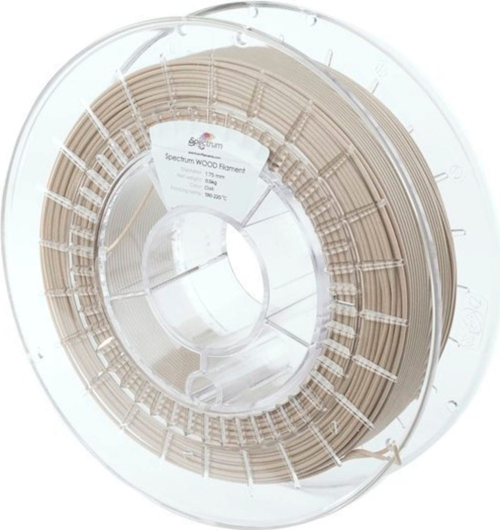 Spectrum  WOOD Oak, 1,75 mm / 500 g    Biologisch abbaubares Holz-Filament
