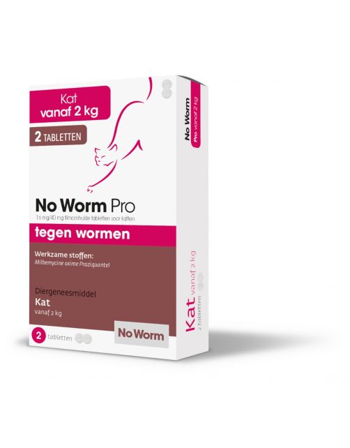 No Worm Pro Kat - Anti wormenmiddel