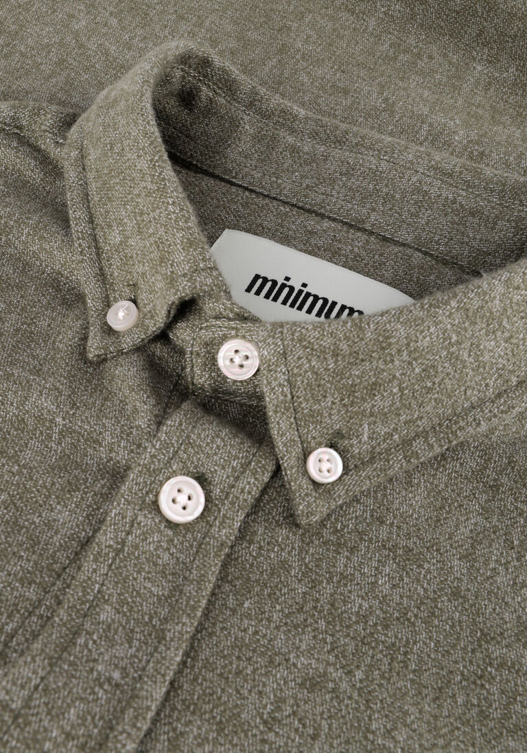 MINIMUM groene minimum casual overhemd twista