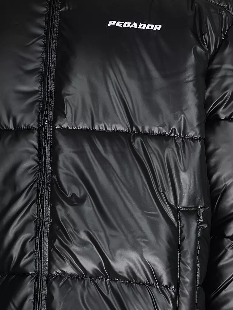 PEGADOR Steppjacke schwarz