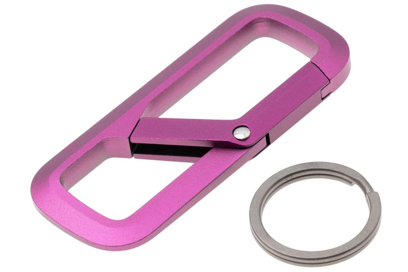 The James Brand The Madison ES216989-10 Pink, karabijnhaak
