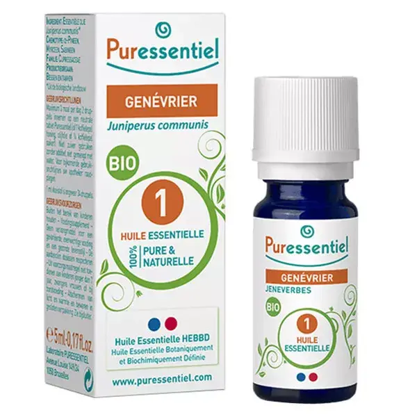 Óleo Essencial de Zimbro Orgânico Puressentiel 5ml
