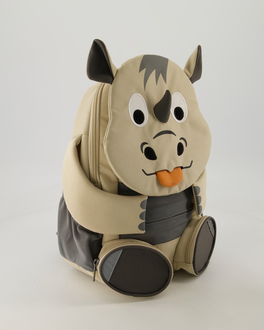 Affenzahn Large Friend Nashorn Rucksack in Beige