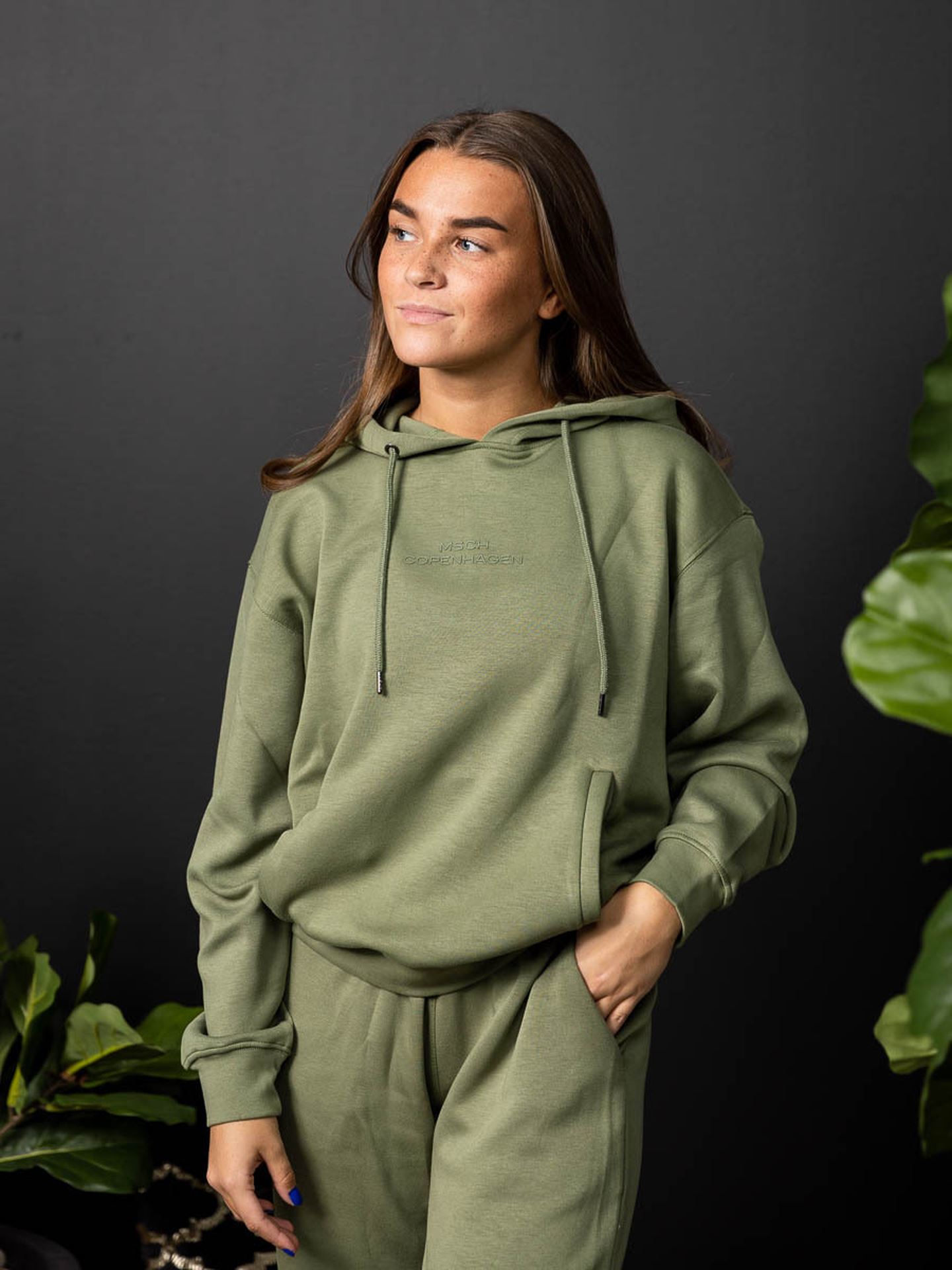 Ima Q Logo Hood Sweatshirt