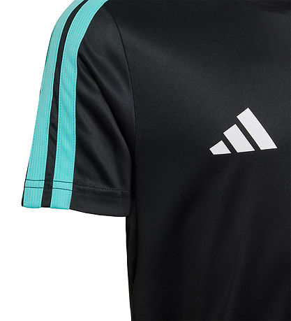 adidas Performance T-Shirt - Mehr DNA - Schwarz/Weiß