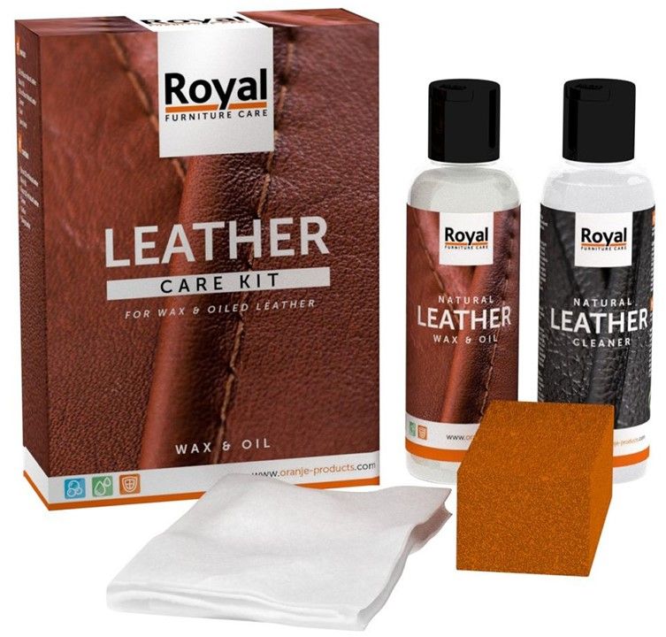 Onderhoud Leder Wax & Oil kit