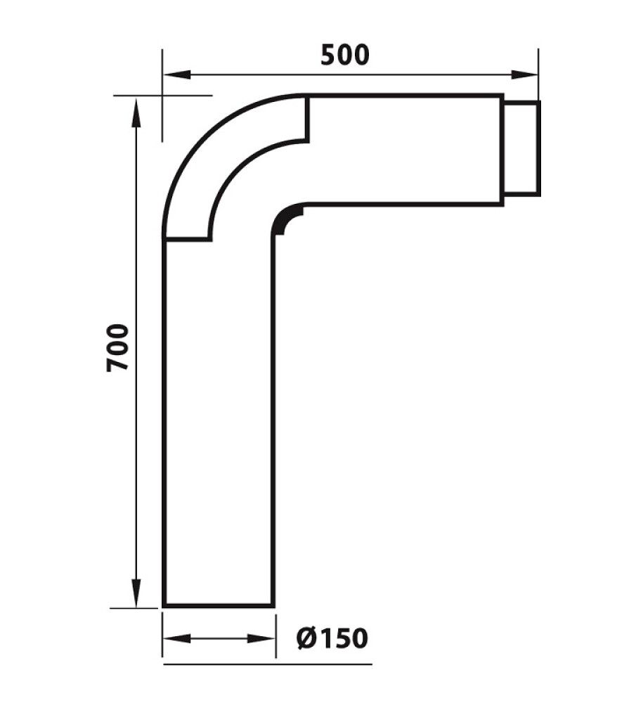 FULL-FORM ADURO MED RENSELUKE Ø150MM