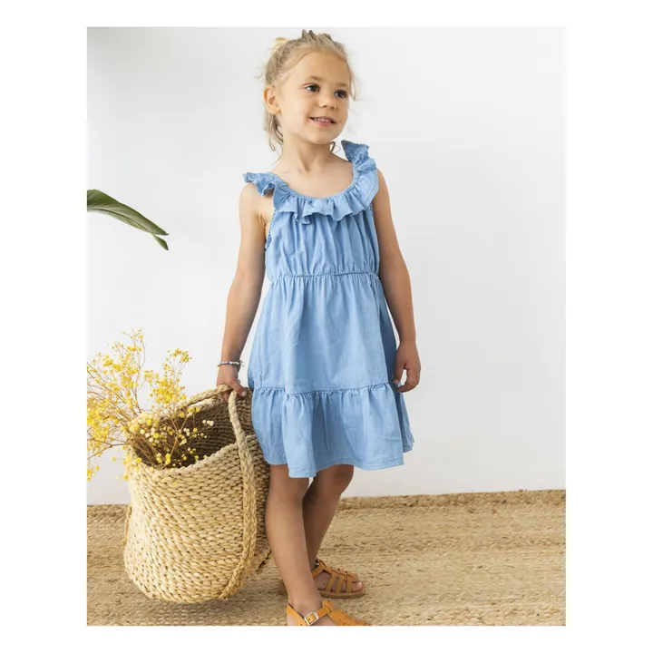 Búho Robe Denim | Bleu jean