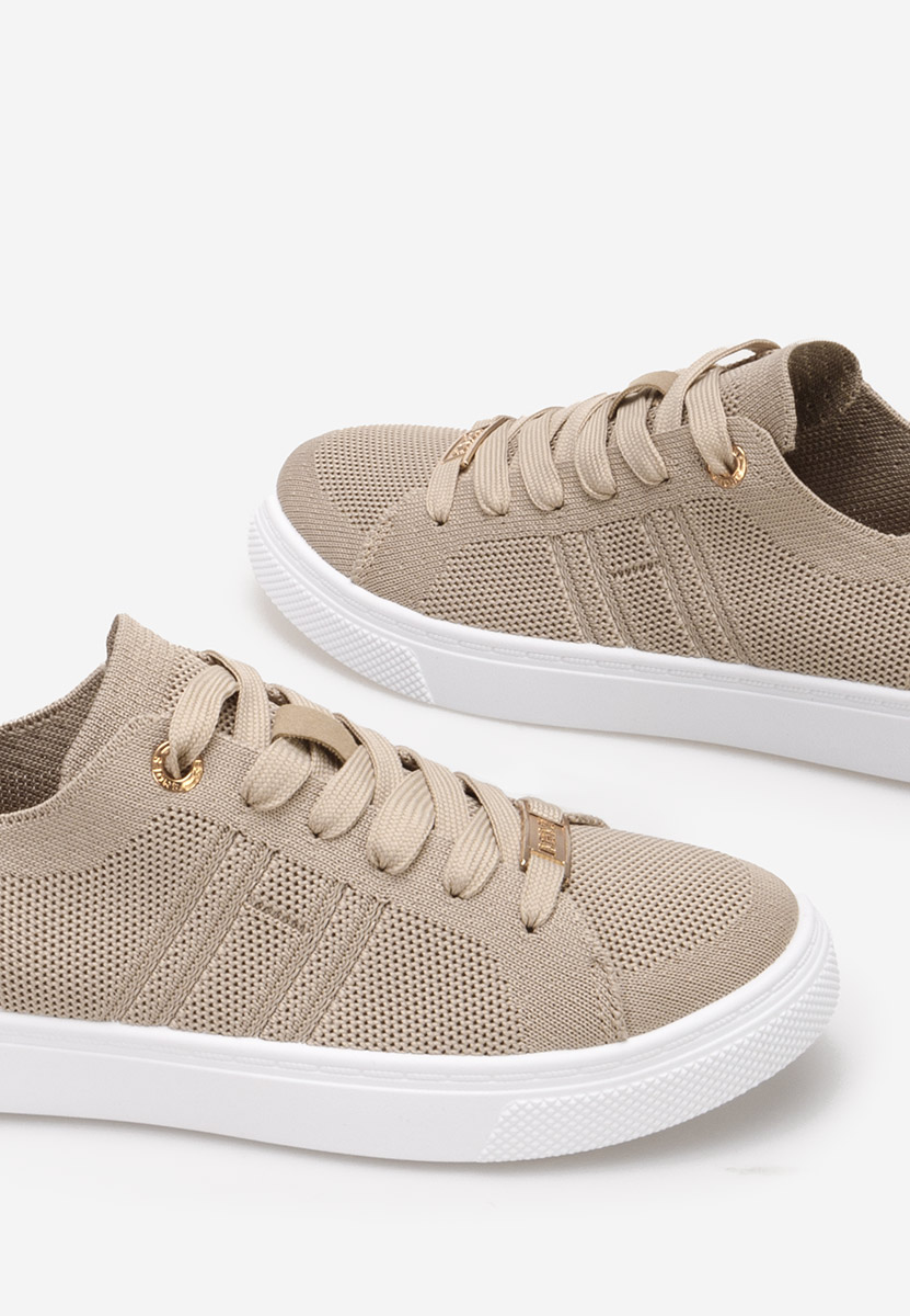 Baskets pour femme beige Belinda