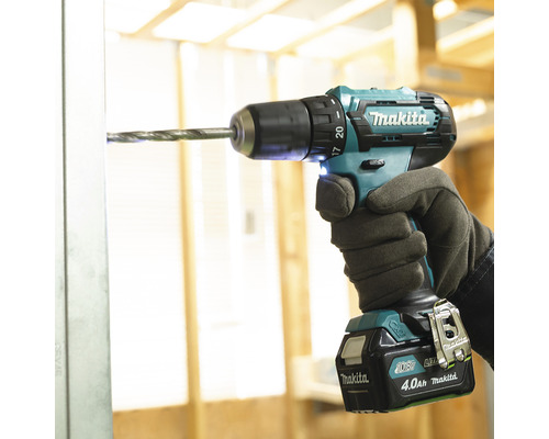 Makita DF333DSAL1 12V accuboormachine/schroevendraaier inclusief 2 accu's (2,0Ah), lader en LED accu handschijnwerper