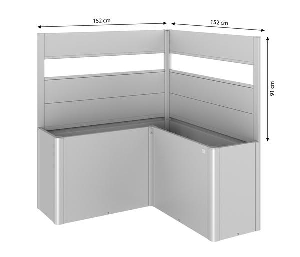 Biohort Sichtschutz Belvedere L150 mit