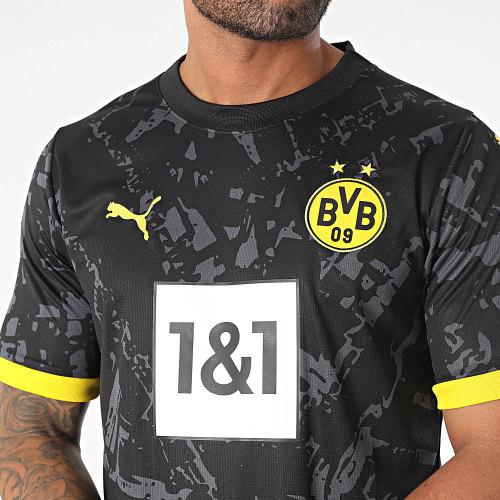 Maillot Borussia Dortmund Away Jersey Replica 770612 Noir