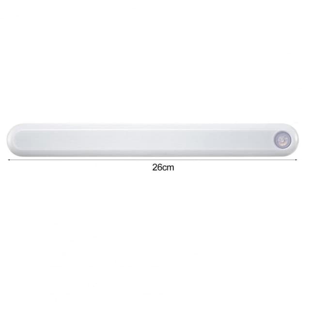 26 cm genopladelig bevægelsessensor LED-natlys Magnetisk lysbjælke Gult lys