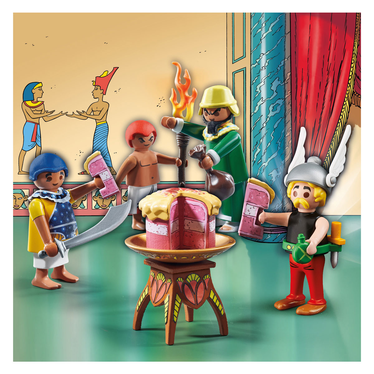 Playmobil Asterix De vergiftigde Taart van Plurkis - 71269