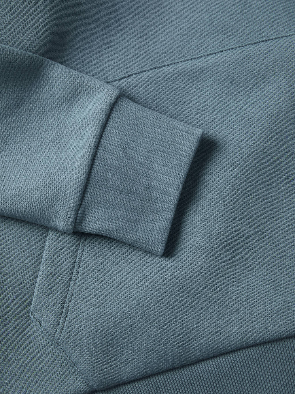JACK & JONES hoodie JJELOGO met logo blauw