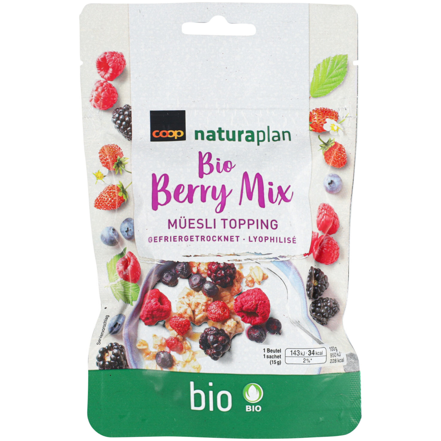 Naturaplan Bio Crunchy Berry Mix