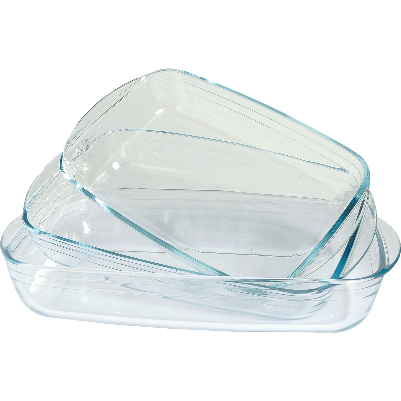 Auflaufformen Set O-Cuisine Pyrex 3 Stück
