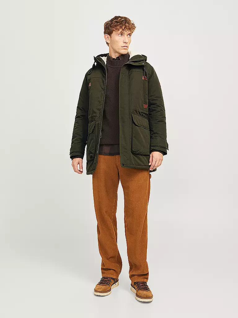 JACK & JONES Parka JJEPOLAR  olive