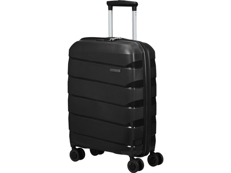 American Tourister Reisekoffer Air Move Spinner 55 Schwarz Handgepäck-Trolley