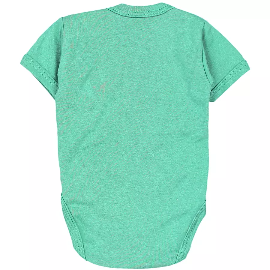 TupTam Baby Jungen Kurzarm Wickelbody 5er Set blaugrün