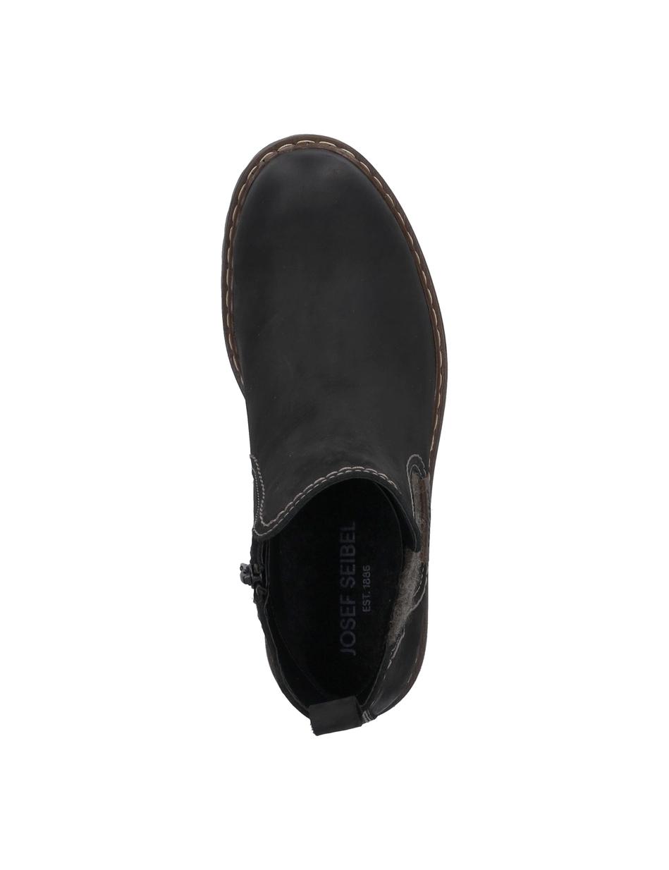 Stiefelette Marta 03, schwarz-kombi
