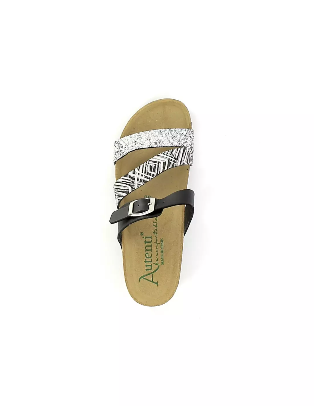 AUTENTI 10229 - Mules & sabots Noirmulti