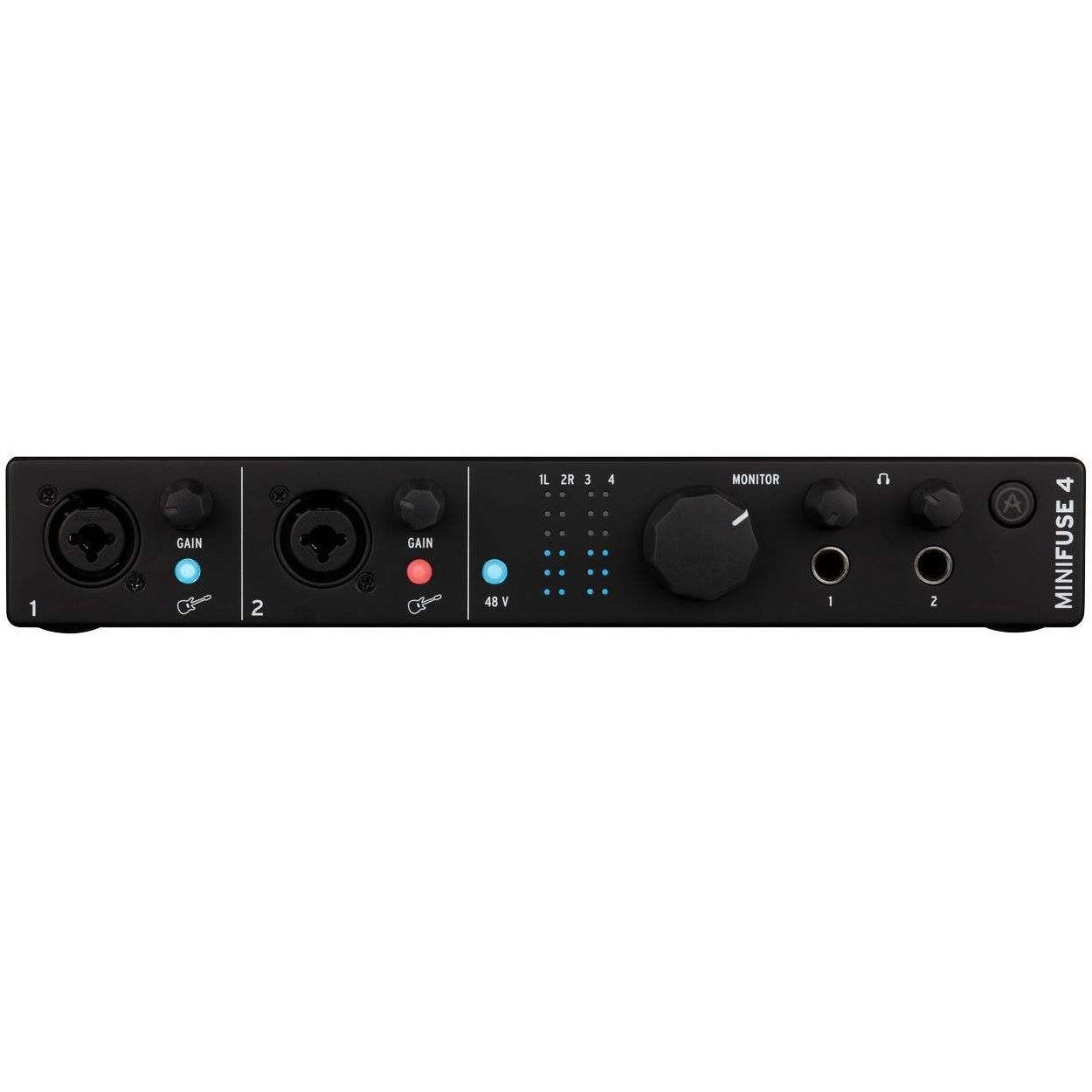 Arturia MiniFuse 4 Black USB C audio interface