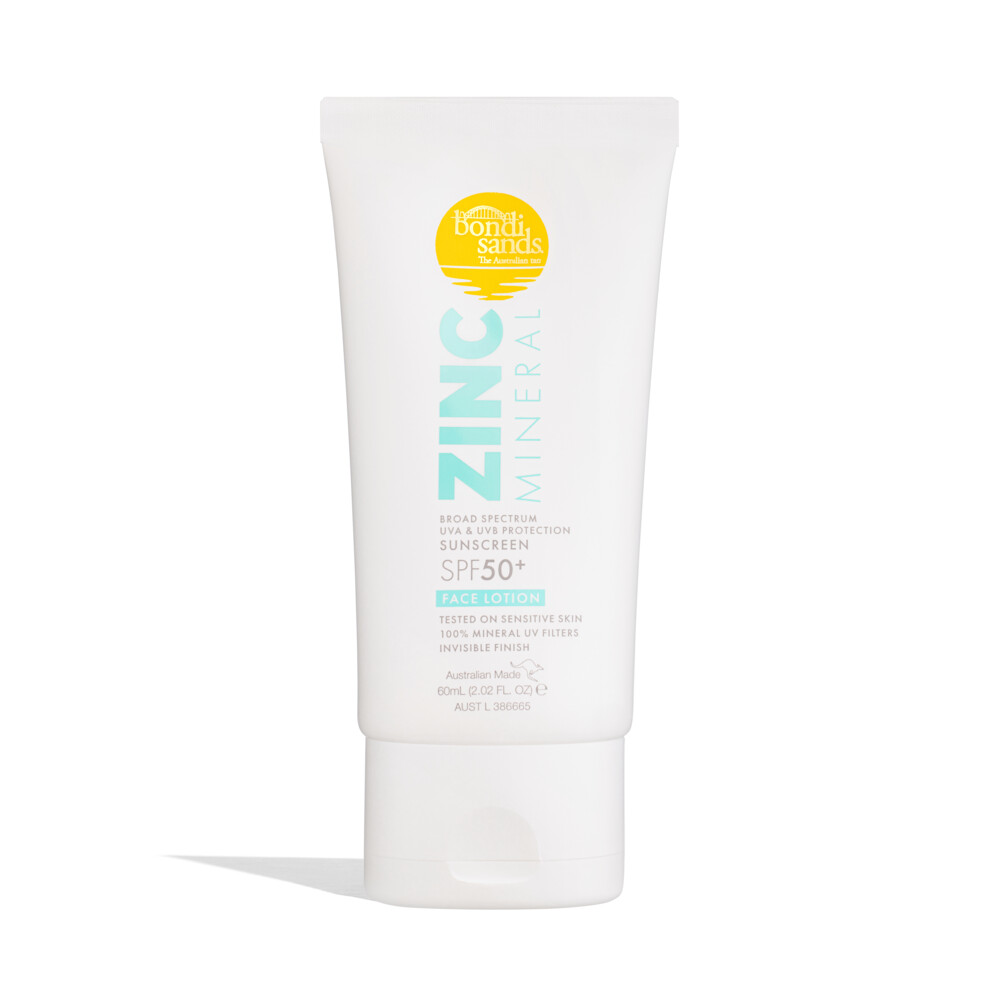 Bondi Sands Zinc Mineral Sunscreen Face LotionSPF 50+60 ml