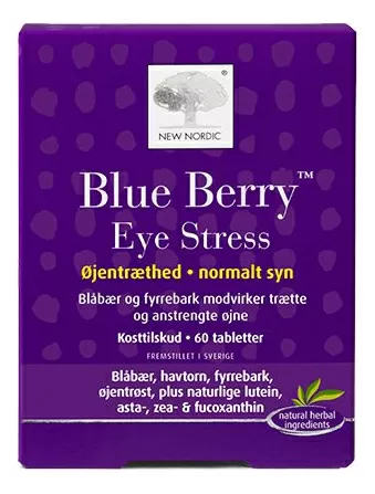 New Nordic Blue Berry Eye Stress - 60 tabl.