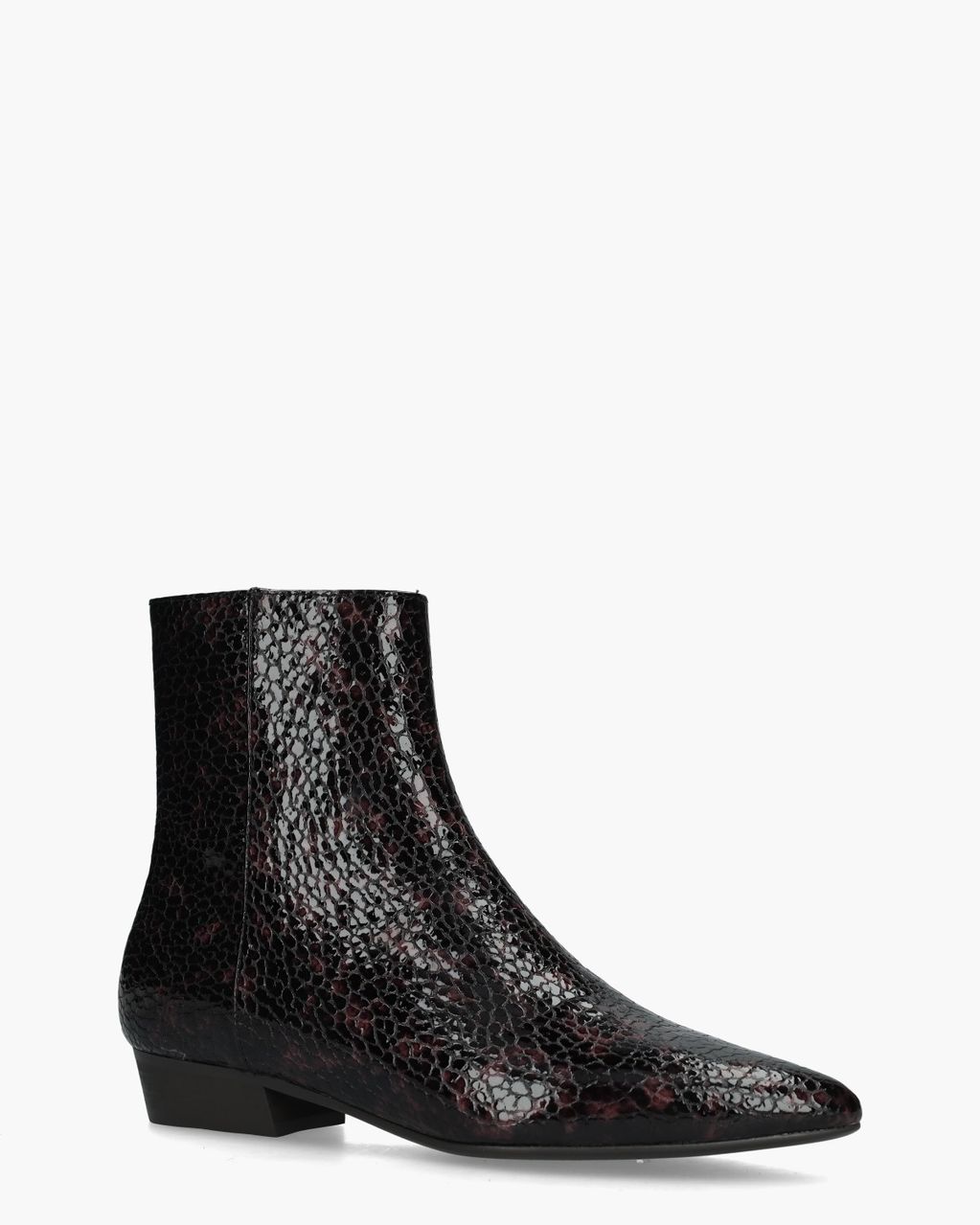 Di Lauro Camelia Bordeauxrood Dames Enkelboots