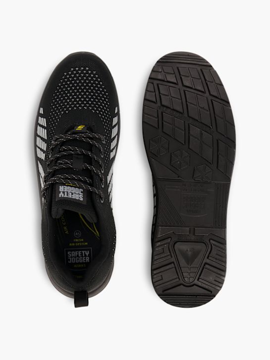 Safety Jogger S1P Sicherheitsschuh Schwarz