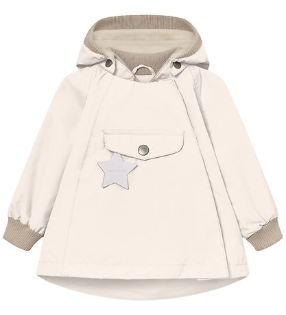 Mini A Ture Sommerjacke - MatWai Fleece - Silber Peony