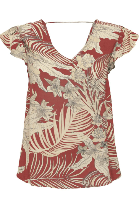 Only roze dames t-shirt