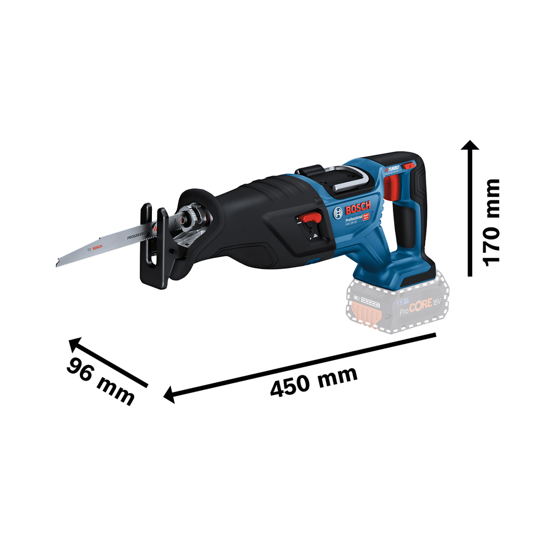 Bosch GSA 18V-28 (solo L) (0.601.6C0.001)