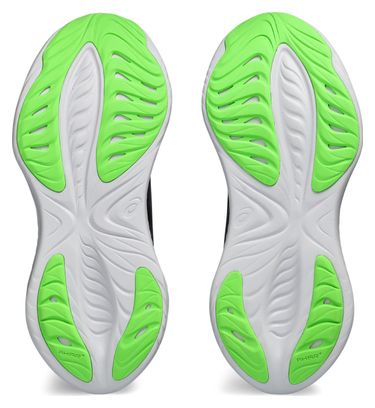 Chaussures Running Asics Gel-Cumulus 25 Lite-Show Noir/Blanc/Vert Femme