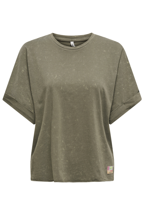 Only groene dames t-shirt