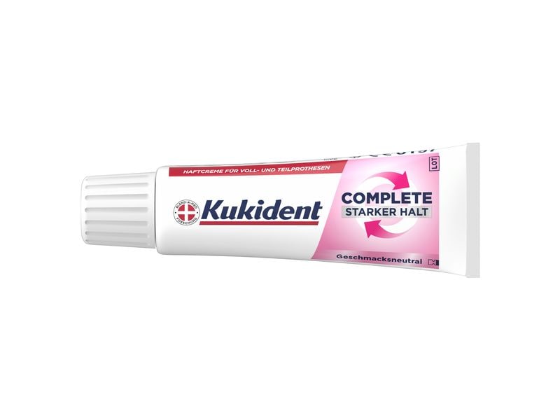 Kukident Complete Geschmacksneutral 47 ml Haftcreme für Voll- und Teilprothesen