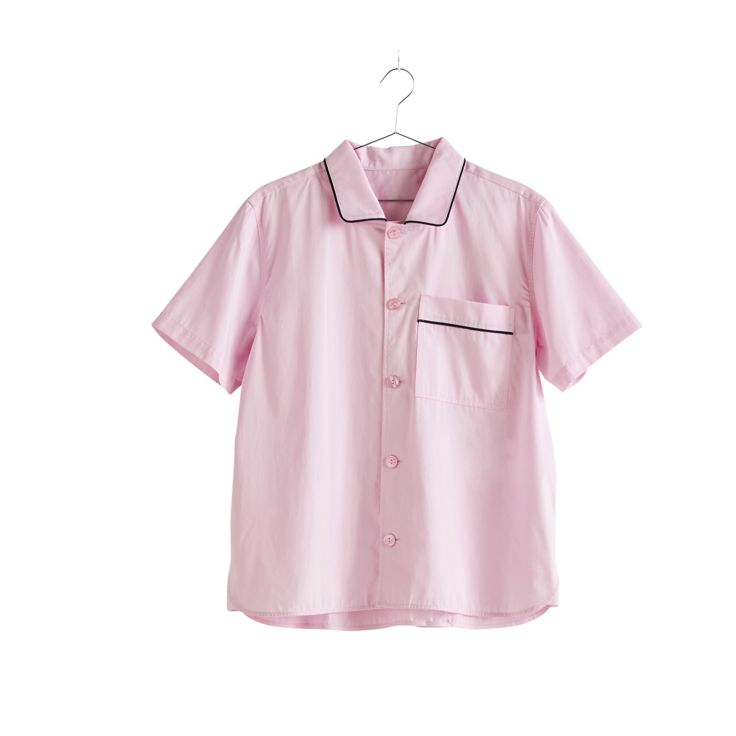 HAY  Outline Pyjama S/S natskjorte - Soft Pink