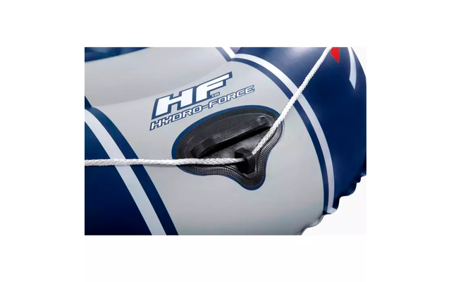 Bestway Hydro Force Treck X3 Schlauchboot Set 5 teilig für 3 Erwachsene und Kind 307 x 126 x 39 cm