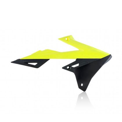 Ouie de radiateur Acerbis JAUNE FLUO/NOIR