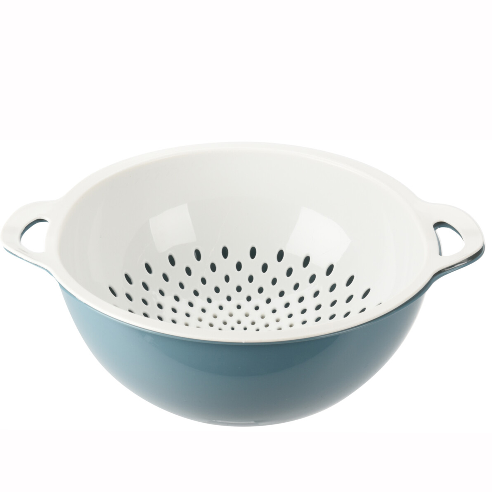 Sieb - blau-weiß - 31 cm